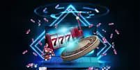 sbet Slots game selection screen on a mobile browser showing reel titles and jackpot options